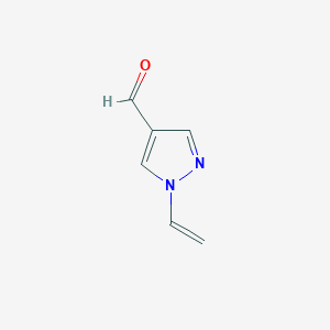 molecular formula C6H6N2O B1517412 1-Vinyl-1H-pyrazole-4-carbaldehyde CAS No. 864723-38-6