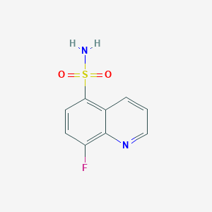 8-Fluoroquinoline-5-sulfonamide