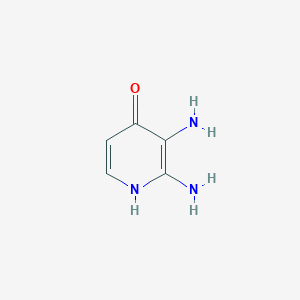 molecular formula C5H7N3O B15174216 2,3-Diaminopyridin-4-ol 