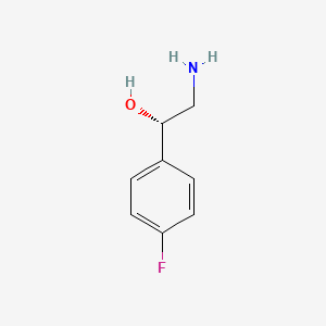 molecular formula C8H10FNO B1517423 (1s)-2-Amino-1-(4-Fluorophenyl)ethanol CAS No. 473552-27-1