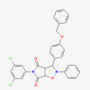 molecular formula C30H22Cl2N2O4 B15174258 C30H22Cl2N2O4 