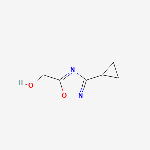 (3-Cyclopropyl-1,2,4-oxadiazol-5-YL)methanol