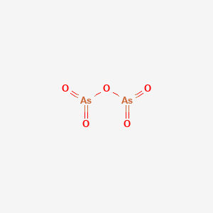 molecular formula As2O5 B151744 Arsenic pentoxide CAS No. 1303-28-2