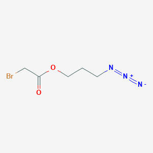 molecular formula C5H8BrN3O2 B15174565 3-Azidopropyl bromoacetate CAS No. 921940-77-4