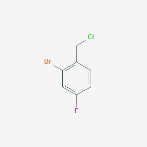 2-Bromo-1-(chloromethyl)-4-fluorobenzene