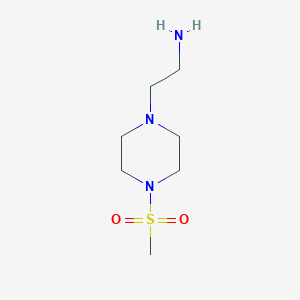 2-(4-Methanesulfonylpiperazin-1-yl)ethan-1-amine