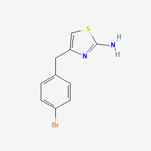 4-[(4-Bromophenyl)methyl]-1,3-thiazol-2-amine
