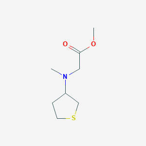 Methyl 2-[methyl(thiolan-3-yl)amino]acetate