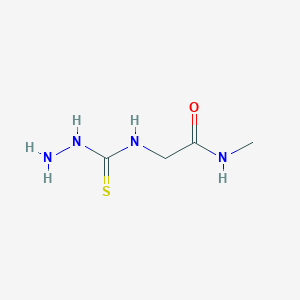 2-[(aminocarbamothioyl)amino]-N-methylacetamide