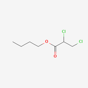 molecular formula C7H12Cl2O2 B15175041 Butyl 2,3-dichloropropanoate CAS No. 72726-18-2