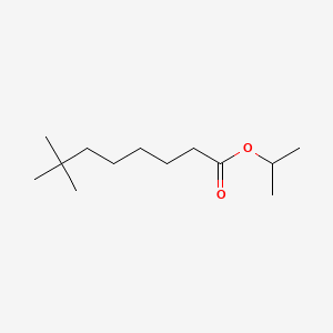 molecular formula C13H26O2 B15175114 1-Methylethyl neodecanoate CAS No. 93893-13-1