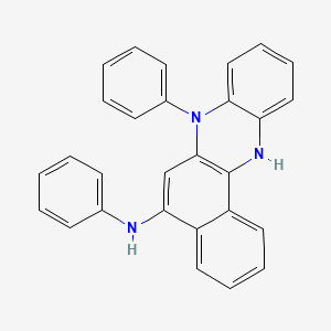 molecular formula C28H21N3 B15175169 C.I. Acid Red 276 CAS No. 61901-44-8