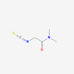 molecular formula C5H8N2OS B1517517 2-isothiocyanato-N,N-dimethylacetamide CAS No. 1096845-76-9