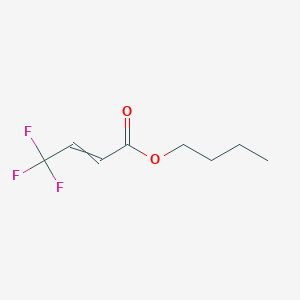 molecular formula C8H11F3O2 B15175189 Butyl 4,4,4-trifluorobut-2-enoate CAS No. 921212-92-2