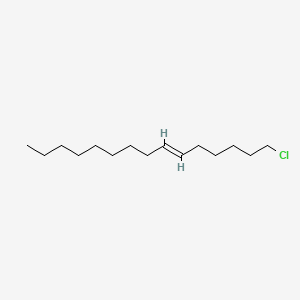 molecular formula C15H29Cl B15175332 6-Pentadecene, 1-chloro-, (6Z)- CAS No. 71566-59-1
