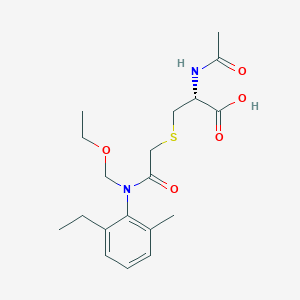 molecular formula C19H28N2O5S B1517541 Acetochlor mercapturate 