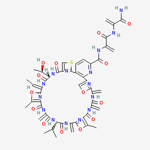 molecular formula C51H51N15O14S B15175449 Berninamycin B CAS No. 58798-98-4