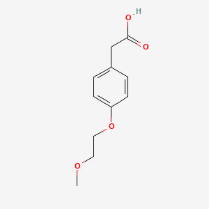 2-[4-(2-Methoxyethoxy)phenyl]acetic acid