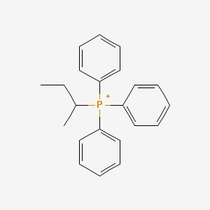 molecular formula C22H24P+ B15175505 Sec-butyl(triphenyl)phosphorane CAS No. 4762-30-5