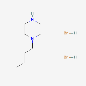 molecular formula C8H20Br2N2 B15175566 1-Butylpiperazine dihydrobromide CAS No. 84473-66-5