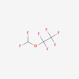 molecular formula C3HF7O B15175591 (Difluoromethoxy)pentafluoroethane CAS No. 53997-64-1