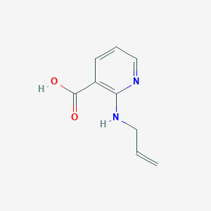 molecular formula C9H10N2O2 B1517562 2-(Allylamino)nicotinic acid CAS No. 1019126-98-7