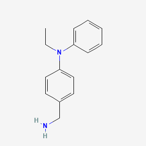 4-(aminomethyl)-N-ethyl-N-phenylaniline