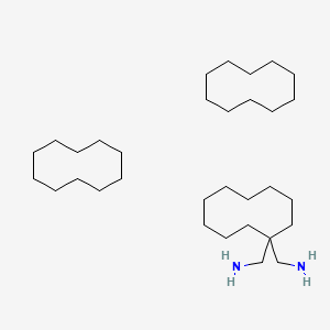 molecular formula C32H66N2 B15175821 Tricyclodecanebis(methylamine) CAS No. 26655-37-8