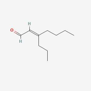 molecular formula C10H18O B15175848 3-Propylhept-2-enal CAS No. 84712-89-0