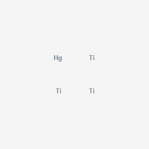 molecular formula HgTi3 B15175900 Einecs 234-306-2 CAS No. 11083-41-3