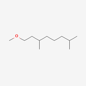 molecular formula C11H24O B15175928 1-Methoxy-3,7-dimethyloctane CAS No. 93840-86-9