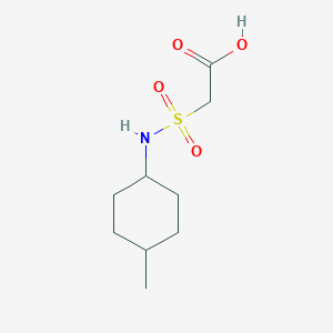 B1517598 2-[(4-Methylcyclohexyl)sulfamoyl]acetic acid CAS No. 1042586-01-5