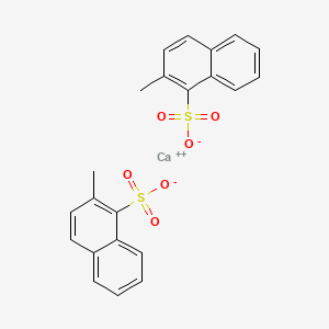molecular formula C22H18CaO6S2 B15175999 Calcium 2-methylnaphthalenesulphonate CAS No. 93892-70-7