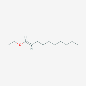 molecular formula C12H24O B15176062 1-Decene, 1-ethoxy- CAS No. 61668-40-4