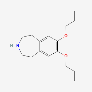 7,8-dipropoxy-2,3,4,5-tetrahydro-1H-3-benzazepine