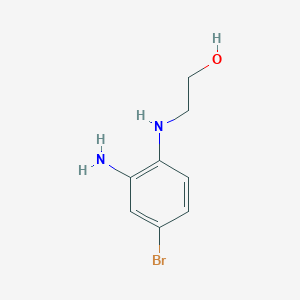 2-((2-Amino-4-bromophenyl)amino)ethanol