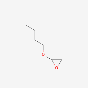 molecular formula C6H12O2 B15176276 Butoxyoxirane CAS No. 45631-61-6