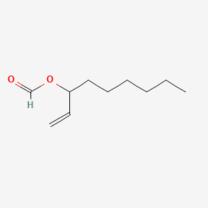 molecular formula C10H18O2 B15176363 1-Hexylallyl formate CAS No. 84681-89-0
