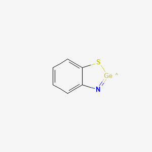 molecular formula C6H4GeNS B15176488 1,3,2-Benzothiazagermole CAS No. 327-07-1