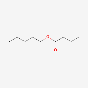 molecular formula C11H22O2 B15176490 3-Methylpentyl isovalerate CAS No. 35852-41-6