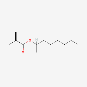 molecular formula C12H22O2 B15176496 1-Methylheptyl methacrylate CAS No. 63616-15-9