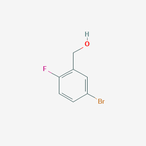 molecular formula C7H6BrFO B151765 5-Bromo-2-fluorobenzyl alcohol CAS No. 99725-13-0