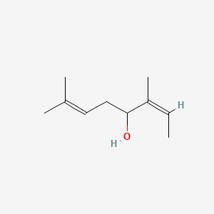 molecular formula C10H18O B15176502 (Z)-3,7-Dimethyl-2,6-octadien-4-ol CAS No. 85676-94-4