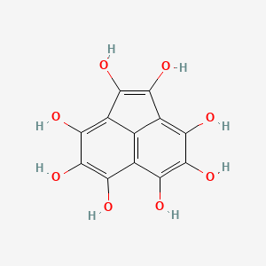 molecular formula C12H8O8 B15176596 Acenaphthyleneoctol CAS No. 71735-33-6