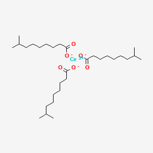 molecular formula C30H57CeO6 B15176694 Cerium(III) isodecanoate CAS No. 94246-94-3