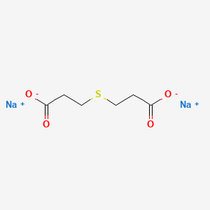 molecular formula C6H8Na2O4S B15176717 Disodium 3,3'-thiobispropionate CAS No. 37902-14-0