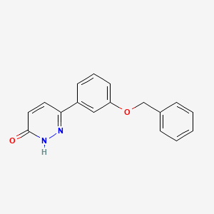 6-[3-(Benzyloxy)phenyl]pyridazin-3-ol