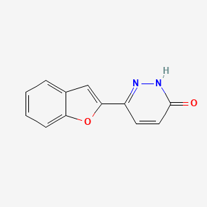 6-(1-Benzofuran-2-yl)pyridazin-3-ol