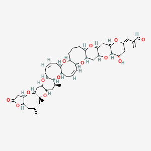 molecular formula C48H68O13 B15176840 Brevetoxin CAS No. 98225-48-0