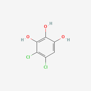 molecular formula C6H4Cl2O3 B15176847 Dichlorobenzenetriol CAS No. 94650-90-5